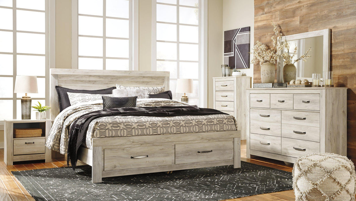Bellaby Bed with 2 Storage Drawers - Furniture Gallery