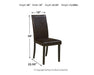 Kimonte Dining Chair - Furniture Gallery