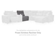 Modmax Reclining Sectional with Console - Furniture Gallery