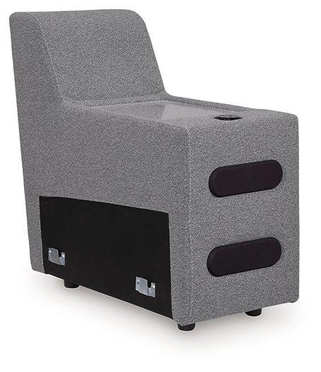 Modmax Reclining Sectional with Audio Console - Furniture Gallery