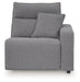 Modmax Reclining Sectional with Console - Furniture Gallery