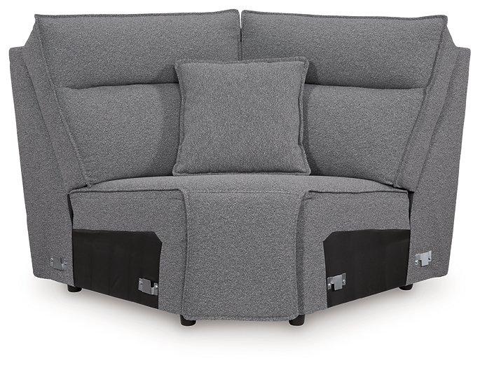 Modmax Reclining Sectional with Console - Furniture Gallery