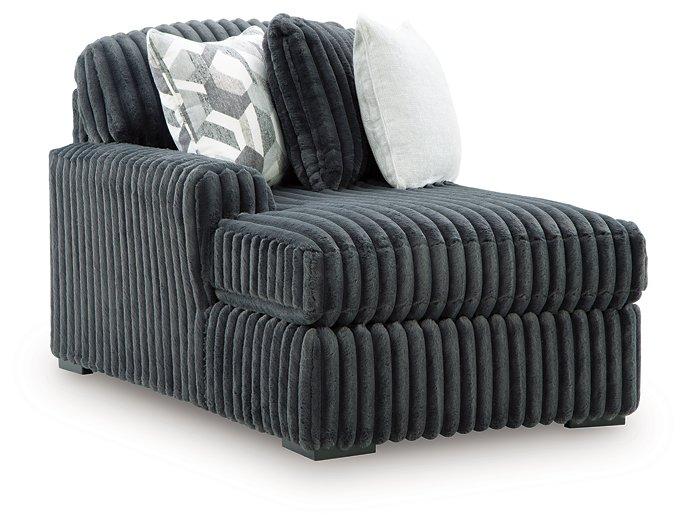 Midnight-Madness Sectional Sofa with Chaise - Furniture Gallery