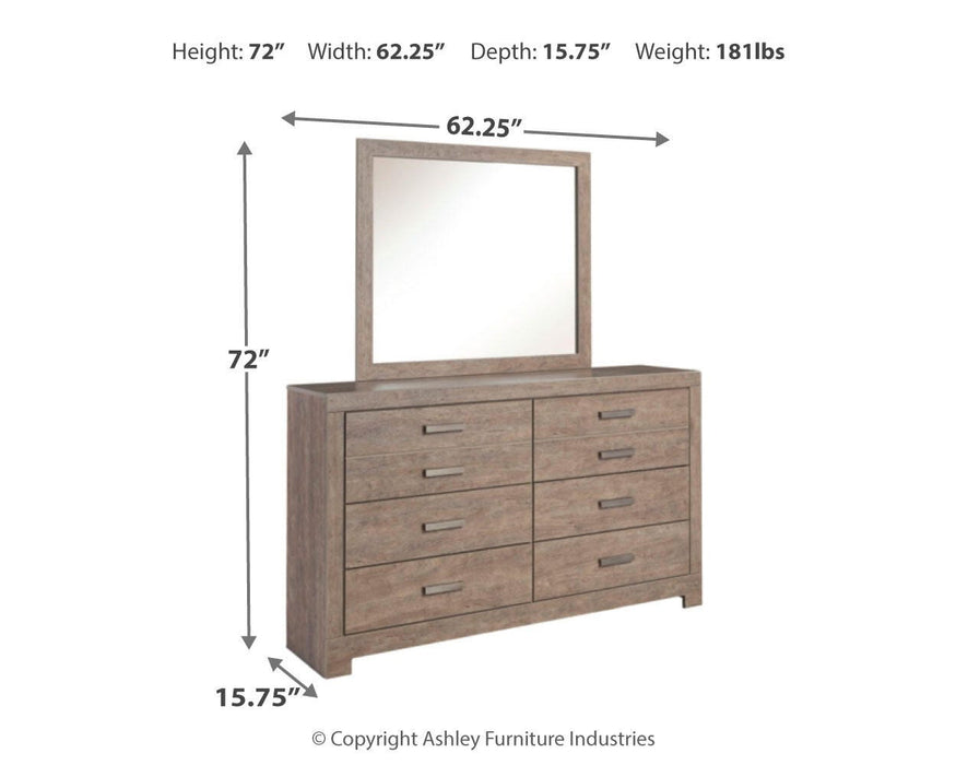 Culverbach Dresser and Mirror - Furniture Gallery