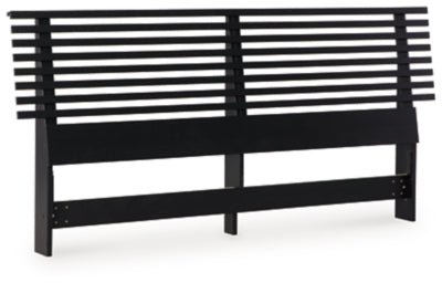 Danziar Queen Slat Bed - Furniture Gallery