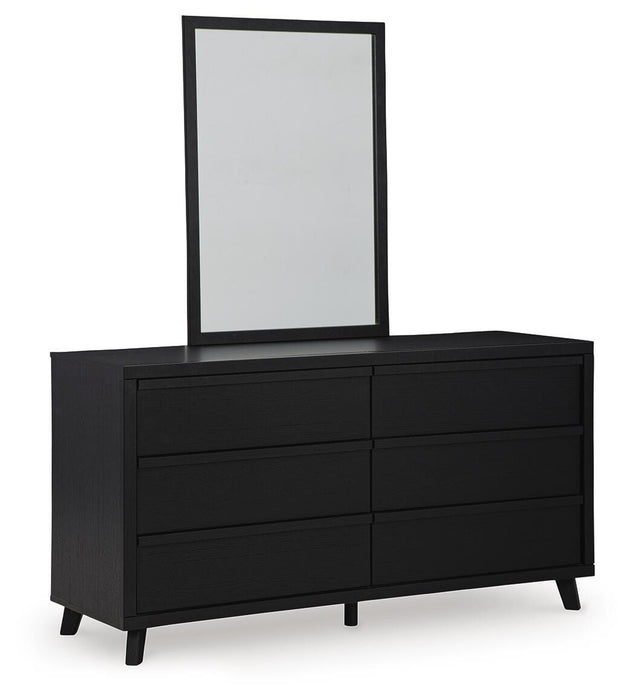 Danziar Dresser and Mirror - Furniture Gallery