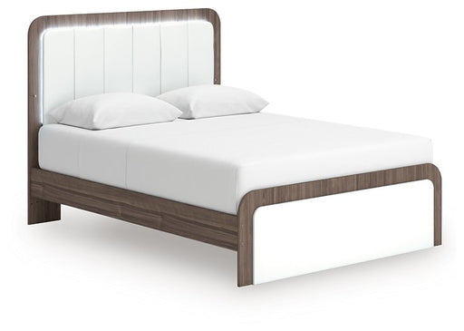 Kendanport Upholstered Bed - Furniture Gallery