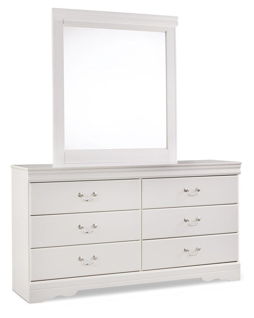 Anarasia Dresser and Mirror - Furniture Gallery