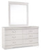Anarasia Dresser and Mirror - Furniture Gallery
