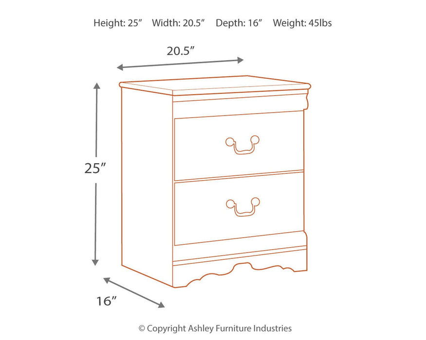 Anarasia Nightstand - Furniture Gallery