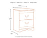 Anarasia Nightstand - Furniture Gallery