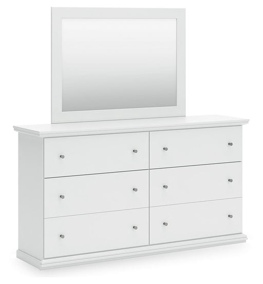 Bostwick Shoals Dresser and Mirror - Furniture Gallery