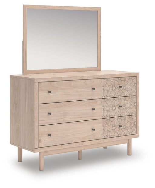 Arloster Dresser and Mirror - Furniture Gallery