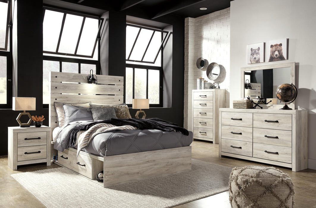 Cambeck Bed with 4 Storage Drawers - Furniture Gallery