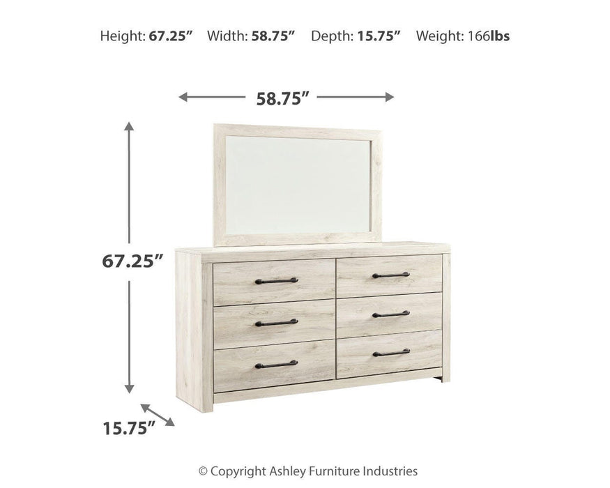 Cambeck Dresser and Mirror - Furniture Gallery