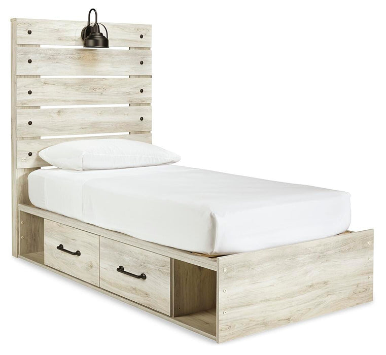 Cambeck Bed with 2 Storage Drawers - Furniture Gallery