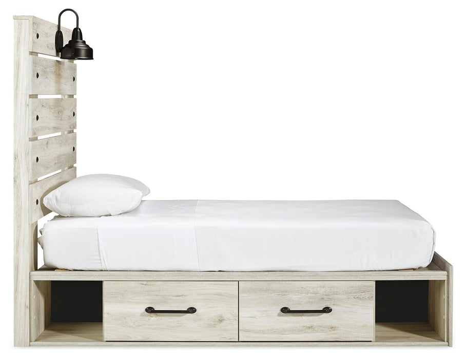 Cambeck Bed with 2 Storage Drawers - Furniture Gallery