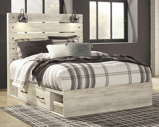Cambeck Bed with 2 Storage Drawers - Furniture Gallery