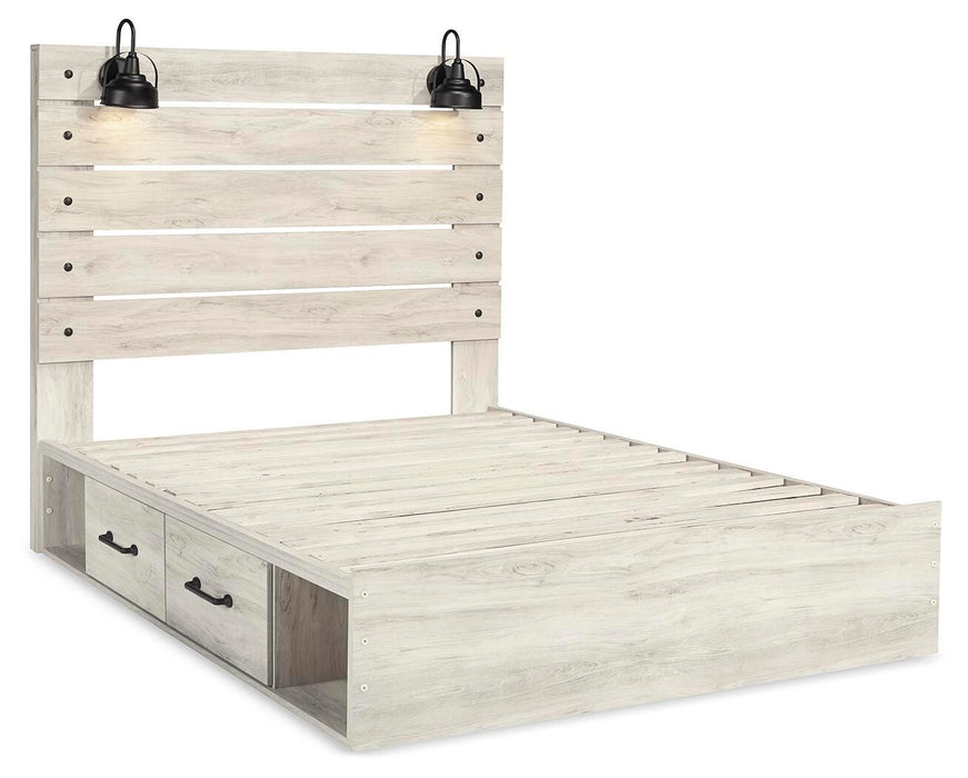 Cambeck Bed with 2 Storage Drawers - Furniture Gallery