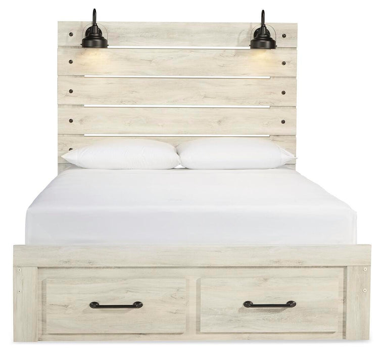 Cambeck Bed with 2 Storage Drawers - Furniture Gallery