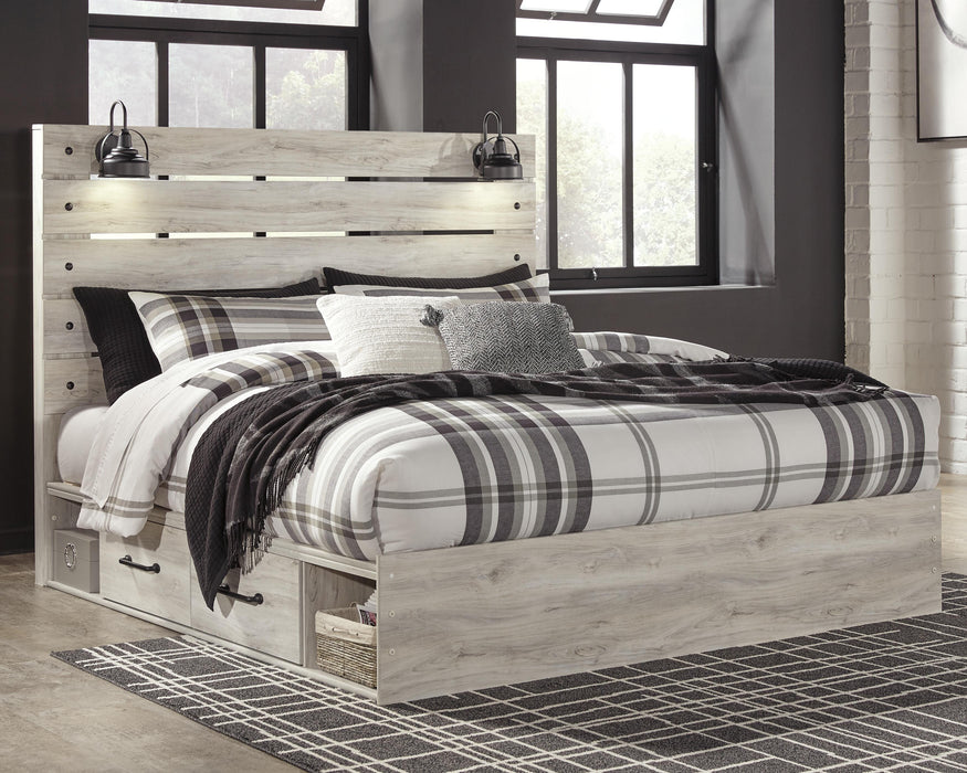 Cambeck Bed with 2 Storage Drawers - Furniture Gallery