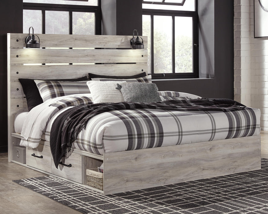 Cambeck Bed with 4 Storage Drawers - Furniture Gallery