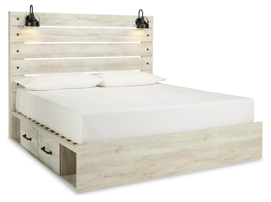 Cambeck Bed with 4 Storage Drawers - Furniture Gallery