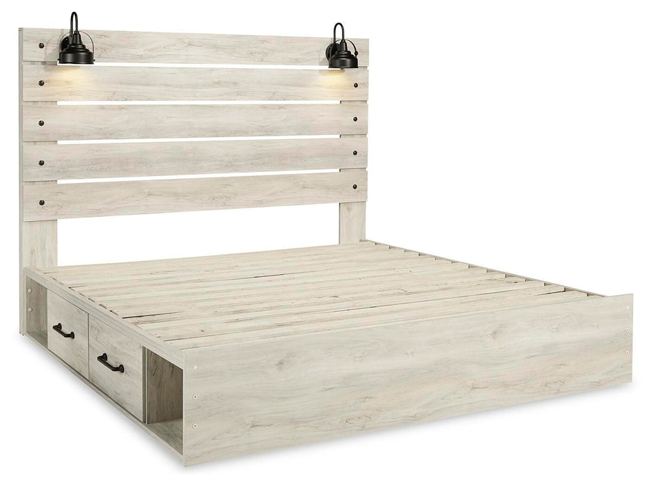 Cambeck Bed with 4 Storage Drawers - Furniture Gallery