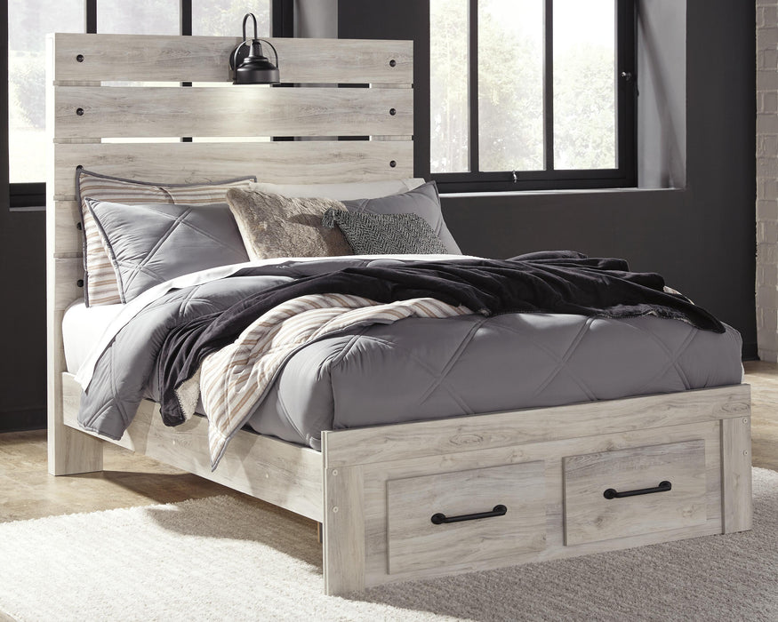 Cambeck Bed with 2 Storage Drawers - Furniture Gallery