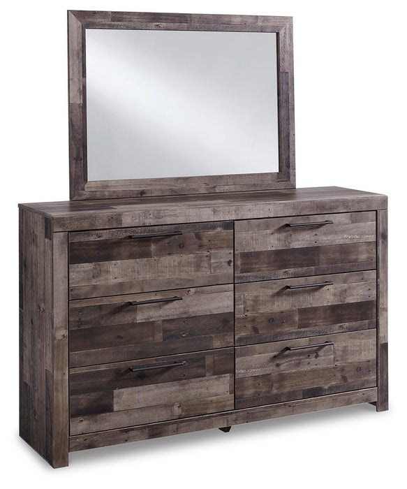 Derekson Dresser and Mirror - Furniture Gallery
