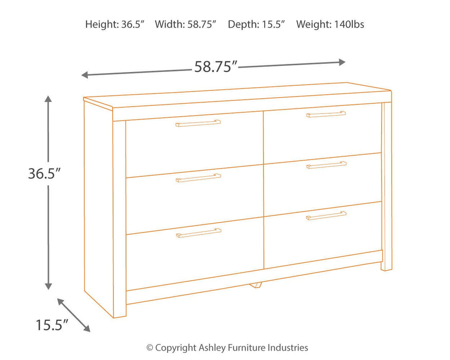 Derekson Dresser - Furniture Gallery