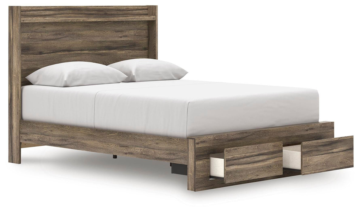 Elbrim Panel Storage Bed - Furniture Gallery