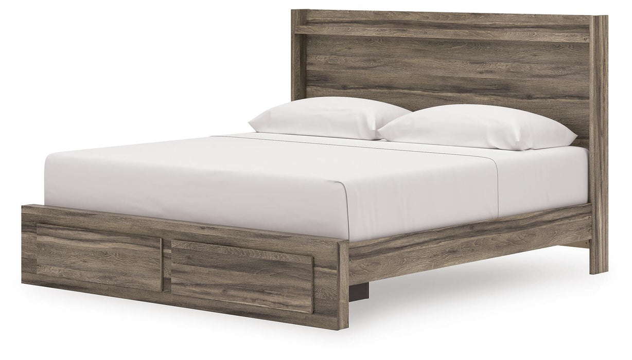 Elbrim Panel Storage Bed - Furniture Gallery