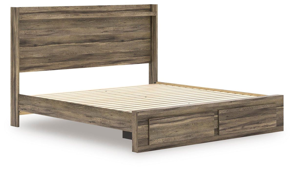 Elbrim Panel Storage Bed - Furniture Gallery