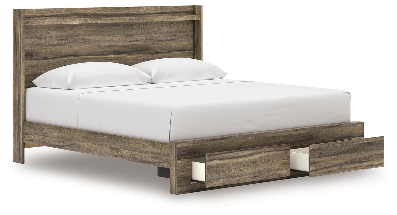 Elbrim Panel Storage Bed - Furniture Gallery