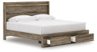 Elbrim Panel Storage Bed - Furniture Gallery