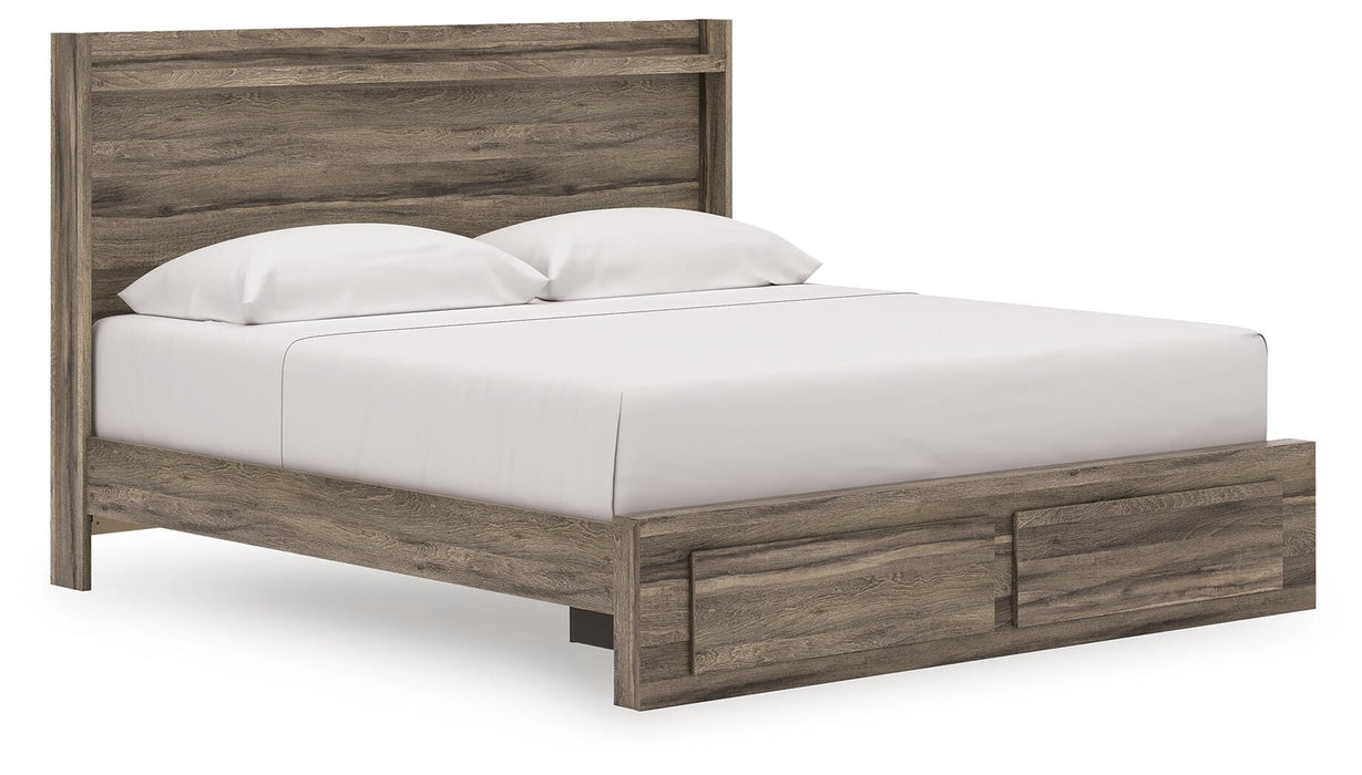 Elbrim Panel Storage Bed - Furniture Gallery