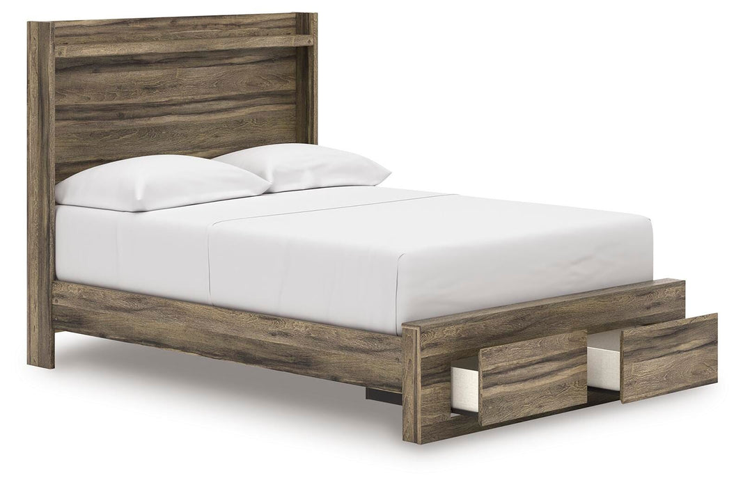 Elbrim Panel Storage Bed - Furniture Gallery