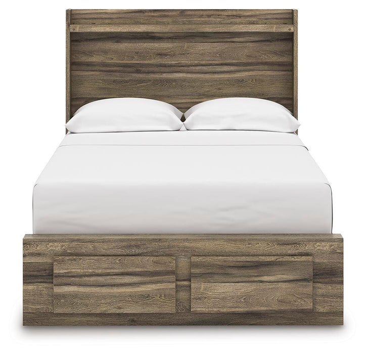 Elbrim Panel Storage Bed - Furniture Gallery