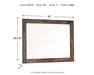 Drystan Bedroom Mirror - Furniture Gallery