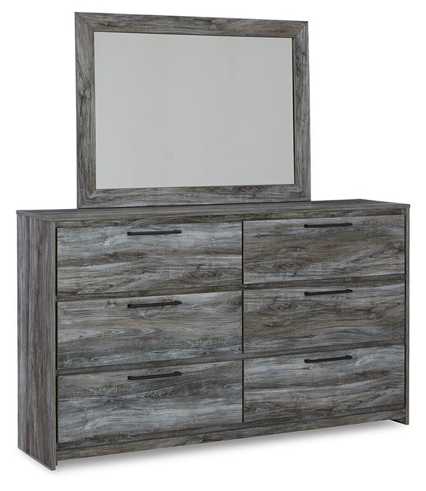Baystorm Dresser and Mirror - Furniture Gallery
