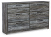 Baystorm Dresser and Mirror - Furniture Gallery