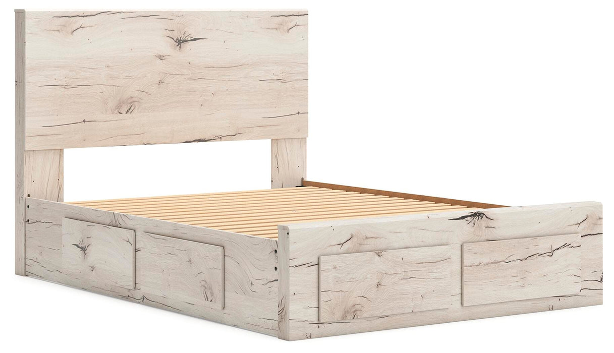 Lawroy Panel Storage Bed - Furniture Gallery