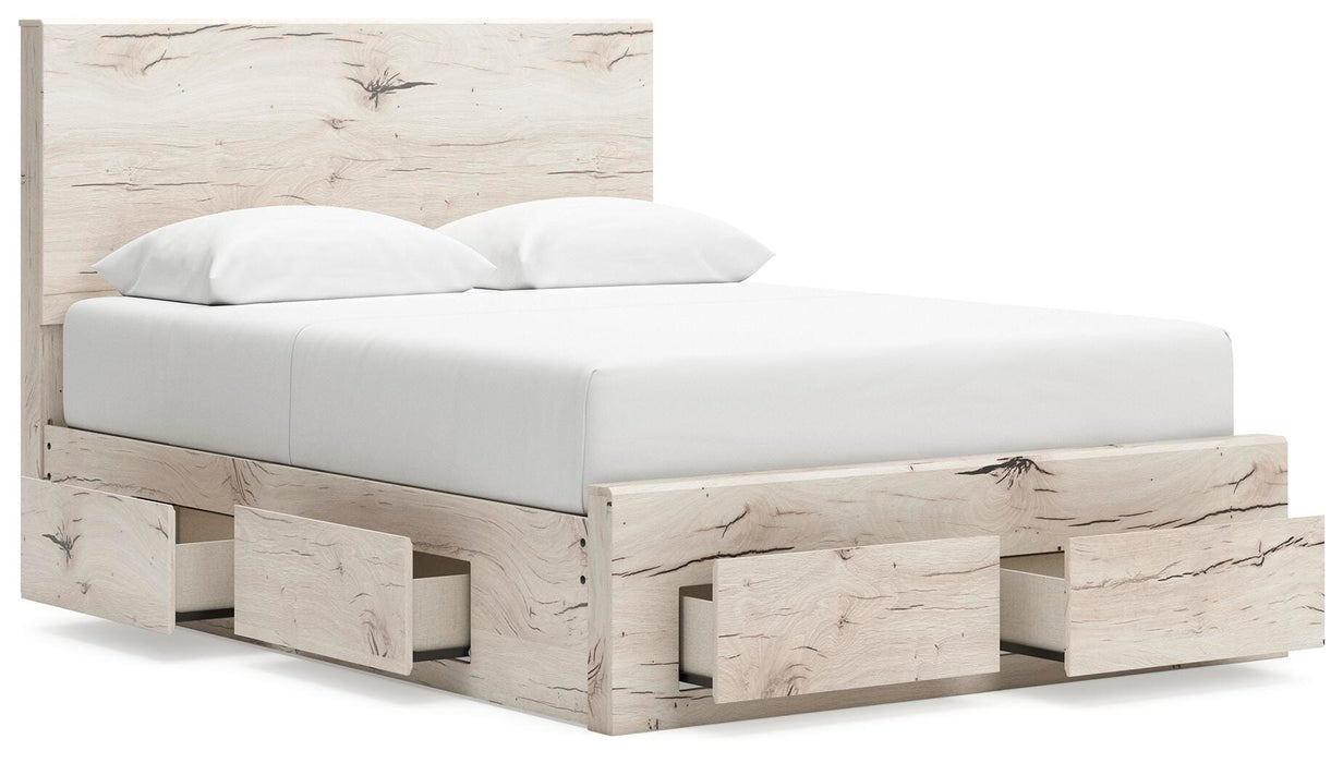 Lawroy Panel Storage Bed - Furniture Gallery