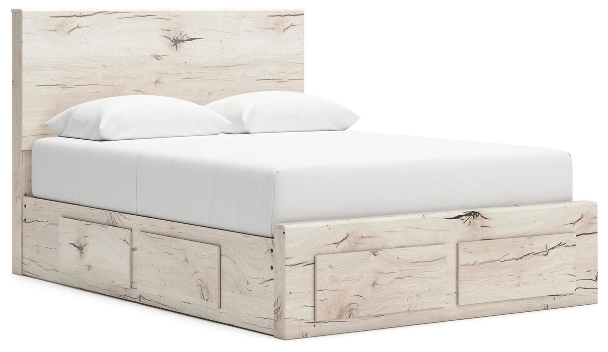Lawroy Panel Storage Bed - Furniture Gallery