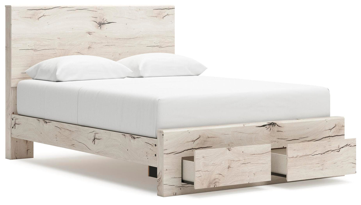 Lawroy Panel Storage Bed - Furniture Gallery