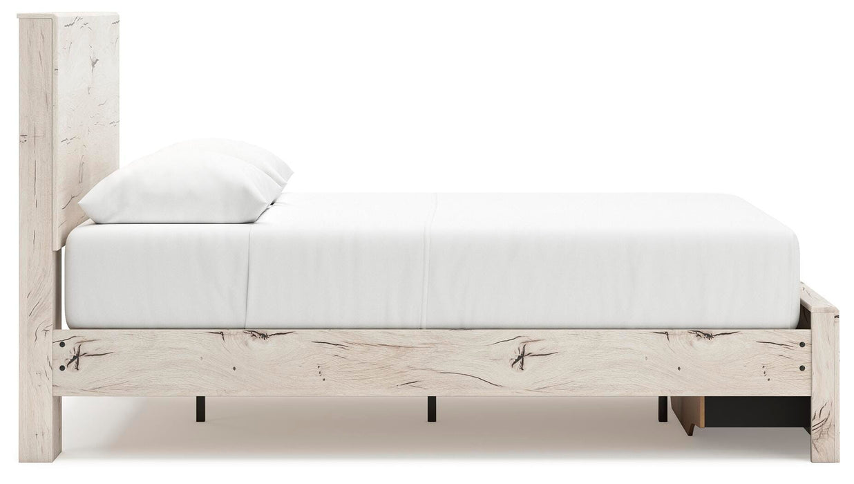 Lawroy Panel Storage Bed - Furniture Gallery