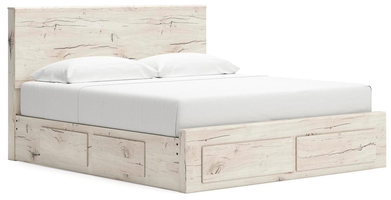 Lawroy Panel Storage Bed - Furniture Gallery