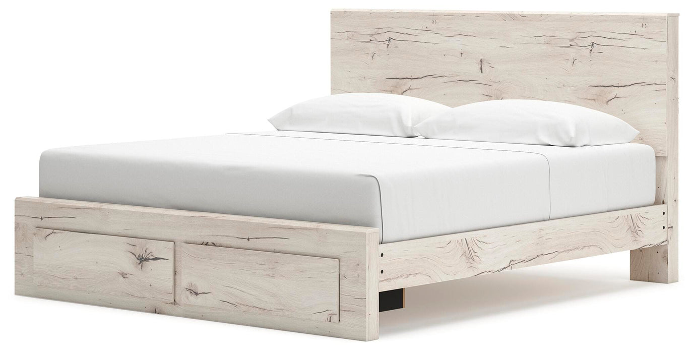 Lawroy Panel Storage Bed - Furniture Gallery
