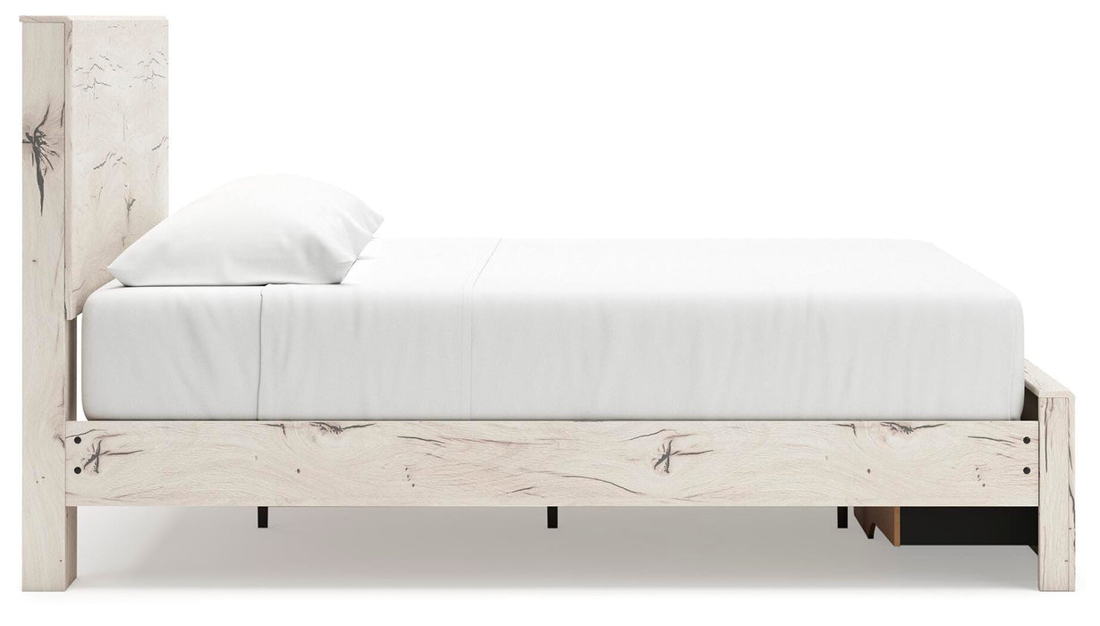 Lawroy Panel Storage Bed - Furniture Gallery